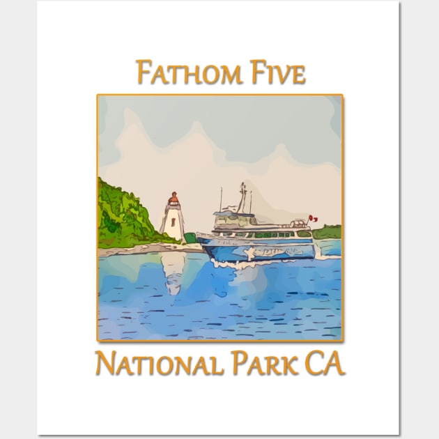 Fathom Five National Park Ontario Canada - WelshDesigns Wall Art by WelshDesigns